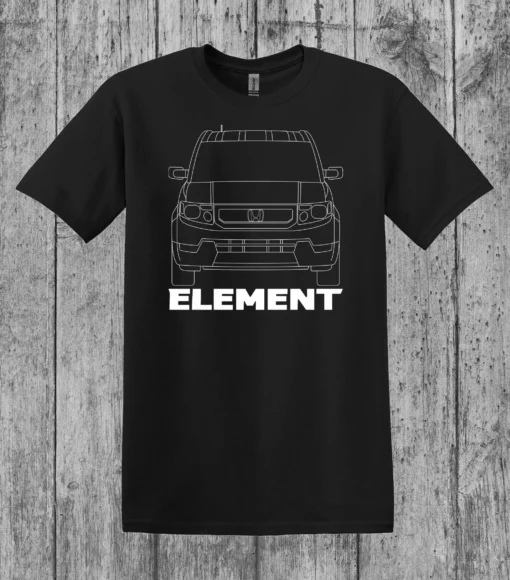 Honda Element Outline Front End T-Shirt v2