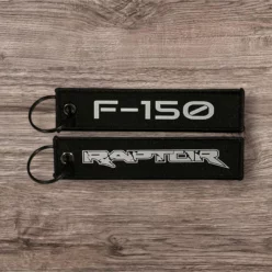 Ford F-150 Raptor Key Tag - Embroidered & Printed