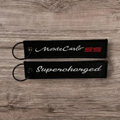 Monte Carlo SS Key Tag - Embroidered & Printed